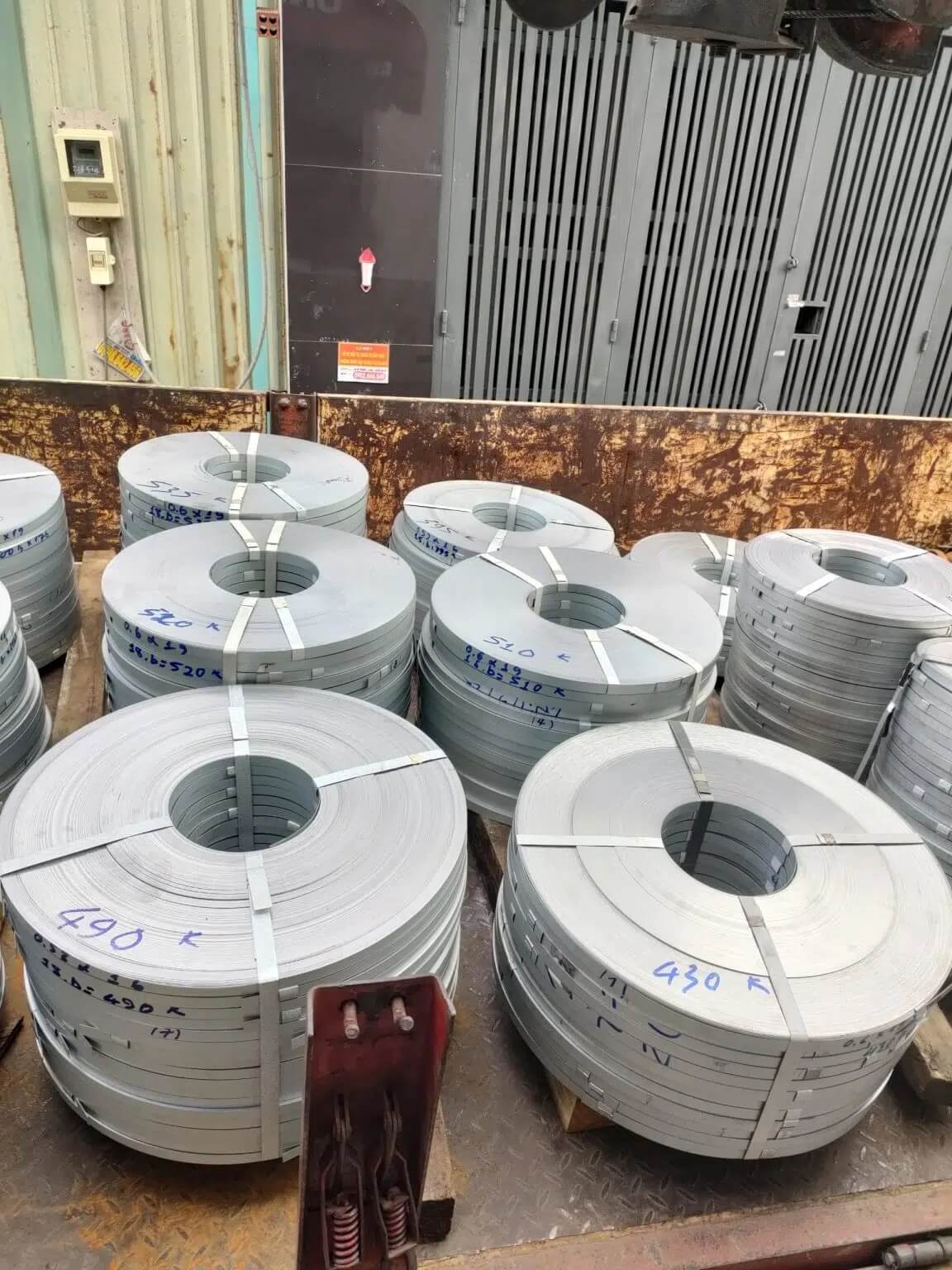 Mẫu dây đai thép Mạ Kẽm tại Thành Đạt