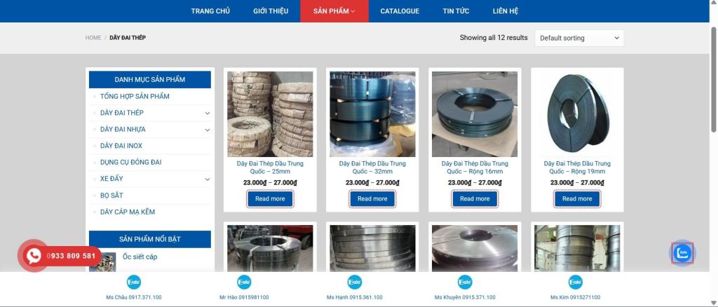 Thép Thành Đạt – Cung cấp dây đai thép và phụ kiện cho khách hàng doanh nghiệp